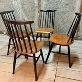 1950s set of 4 chairs