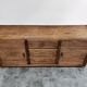 Vintage rattan and bamboo sideboard, 1970