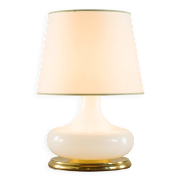Italian XL mid century Murano glass table lamp, 1970s