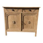 Buffet parisien en bois brut