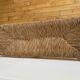 Banc en bois paillé