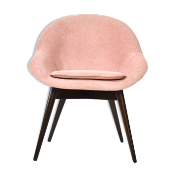 Vintage shlee chair in light pink