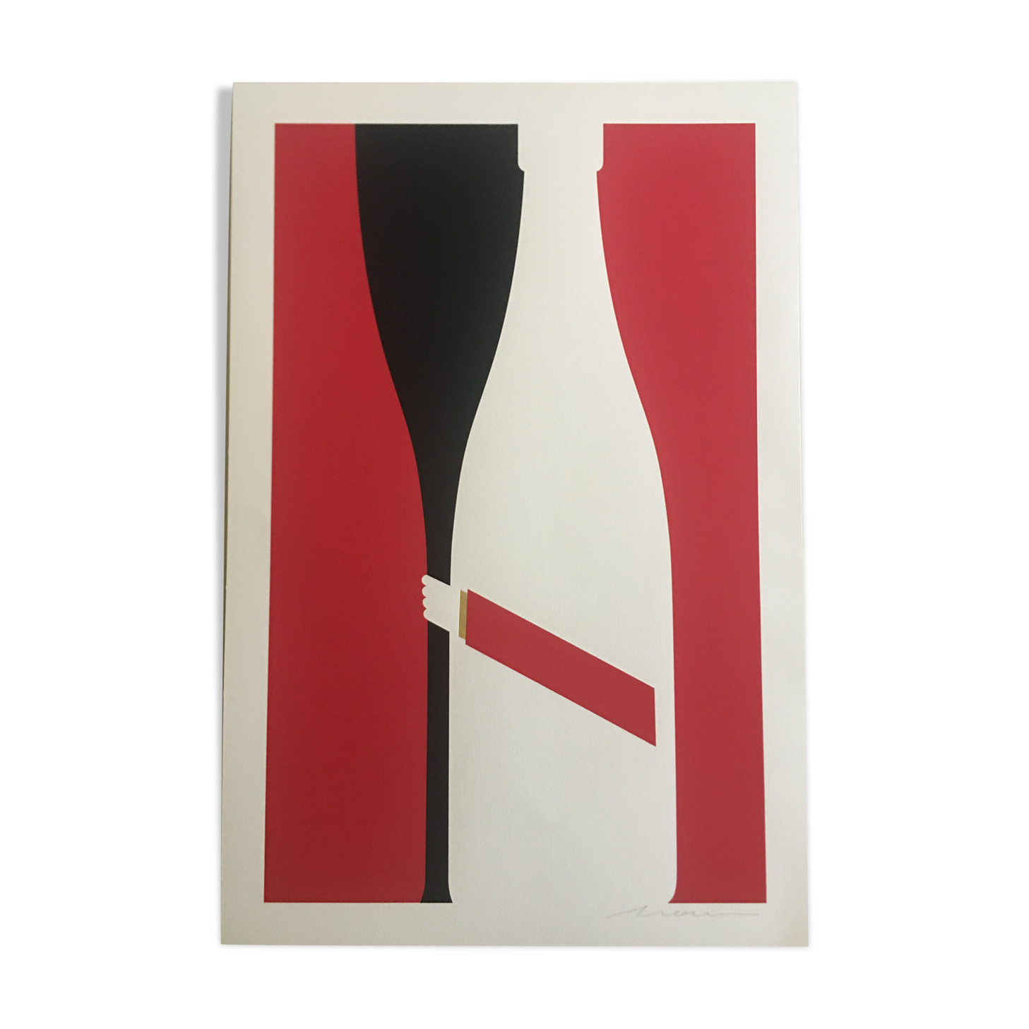 Contemporary signed artwork