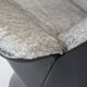 Fauteuil lounge Kaufeld Siesta 62 avec pouf par Jacques Brule