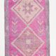3x10 Faded Pink Orientel Turkish Runner Rug, 91x308Cm