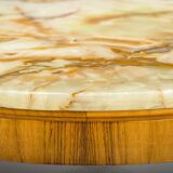 Mid-century coffee table in onyx from Ilse Mobel, 1960s