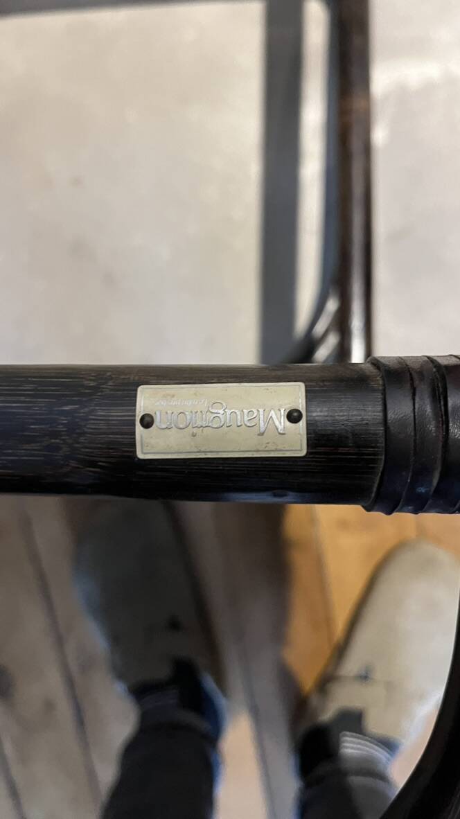 Pair of rattan bedside tables or end tables