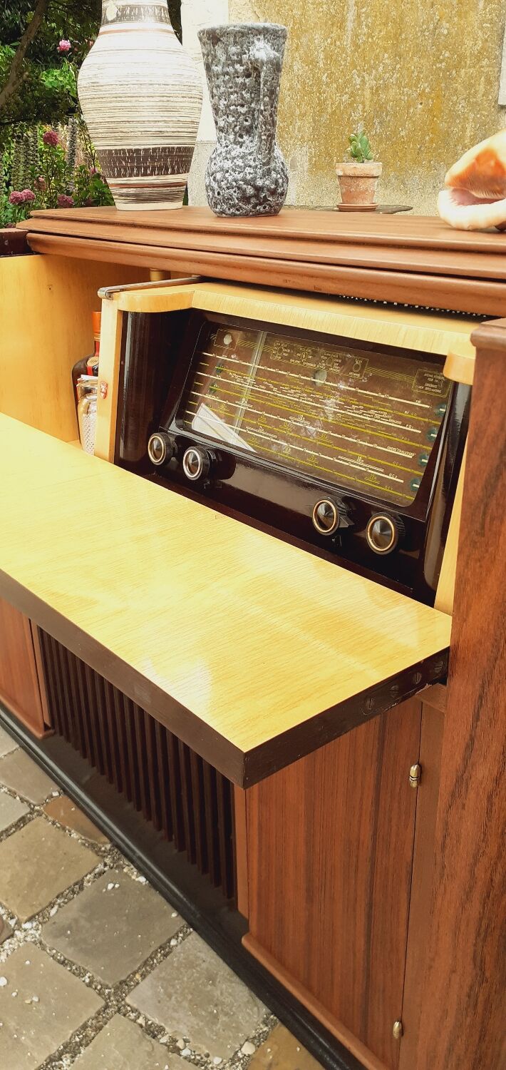 Art Deco Bar Furniture 1950 rosewood and mahogany