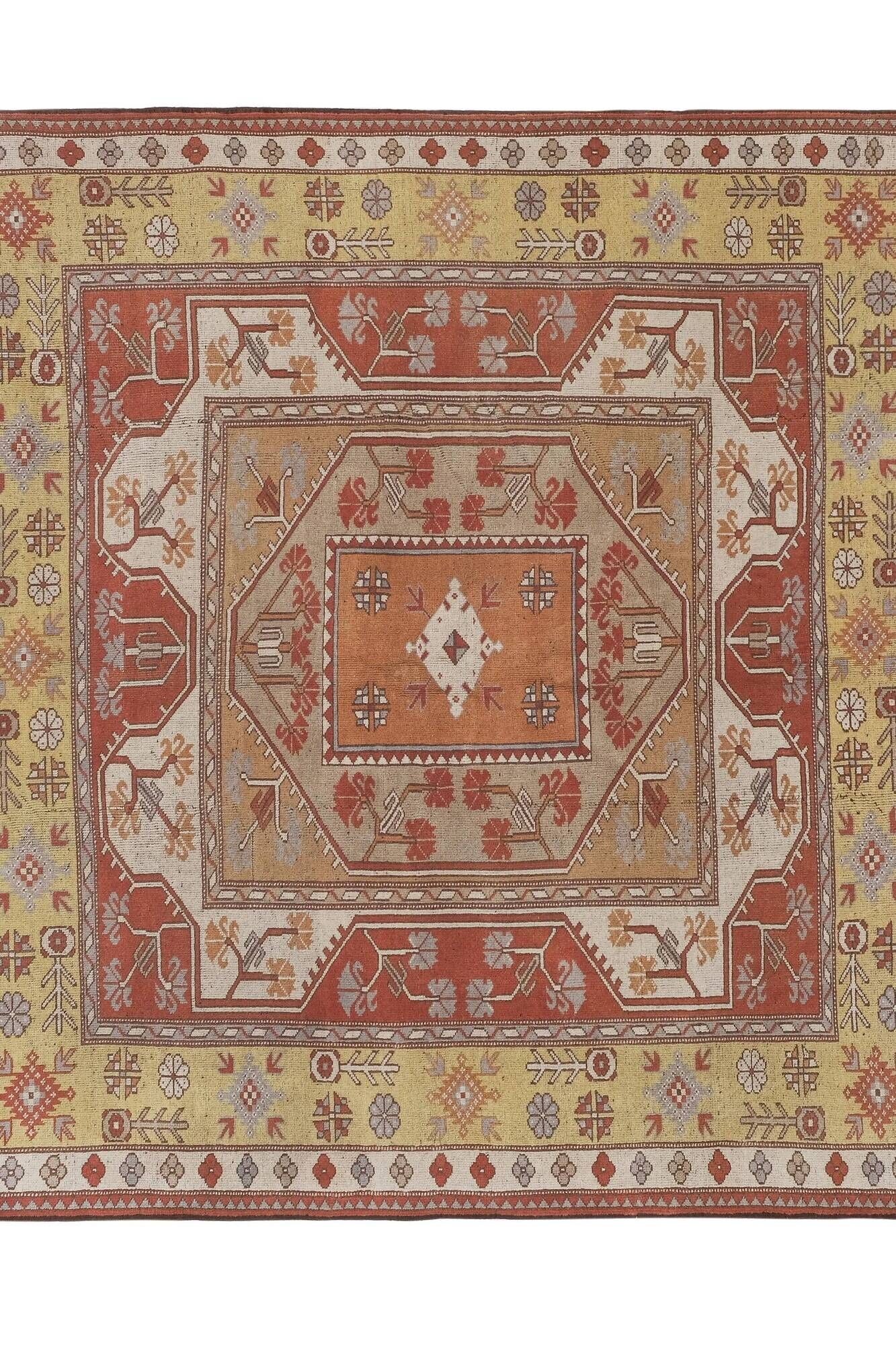 Tapis Oushak turc vintage