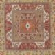 Tapis Oushak turc vintage
