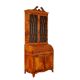 Victorian antique trumeau, various woods, England 19th century.