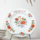 Table service in vintage earthenware Mills of Wolves "ORCHIES" 44 pieces