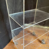 Plexiglass trolley