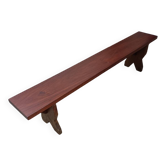 Exotic wood bench