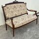 Wooden bench Louis XVI style