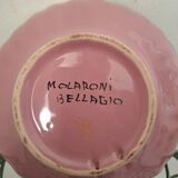 Decorative floral plate signed