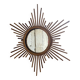 Miroir en Rotin Soleil Élégant