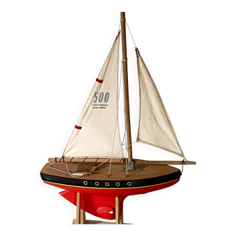 Tirot 500 basin sailboat, vintage toy.