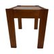 Vintage set of 3 side tables nesting pine wood 60s