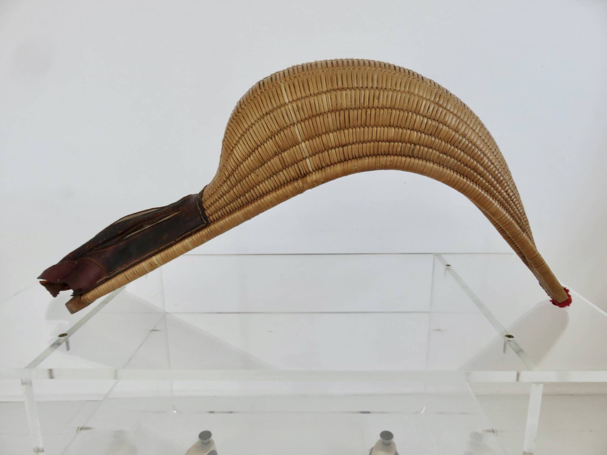 Old chistera, large glove, 64cm, Basque Country, jai alai, cesta punta