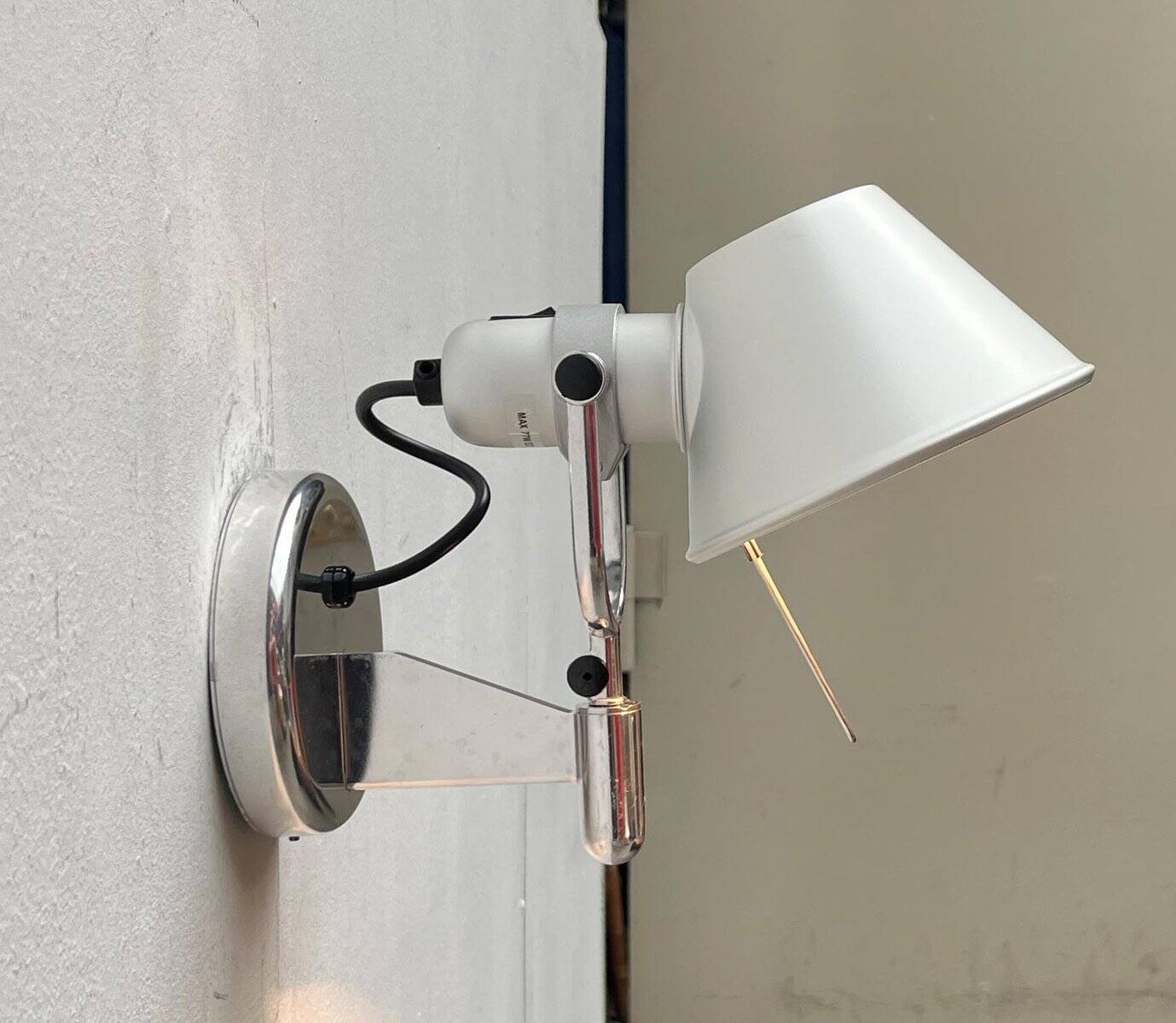 Tolomeo wall lights Faretto Italian by Michele De Lucchi and Giancarlo Fassina for Artemide, set of 2