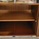 Vintage sideboard by Luigi Bartolini in rosewood and chrome metal, 1960