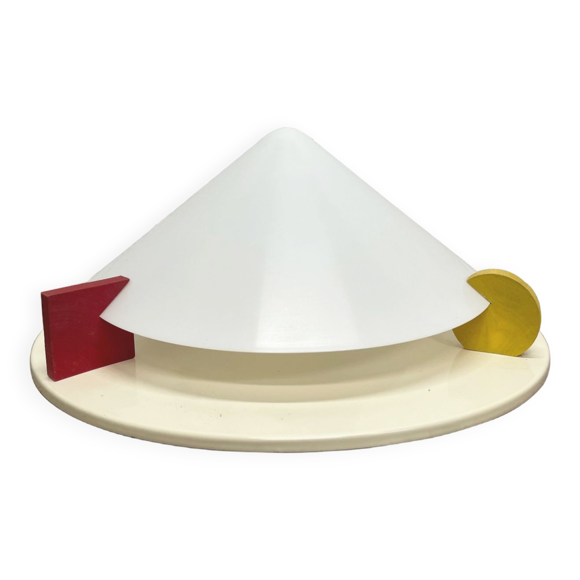 Memphis style ceiling or wall lamp, Ikea 1990s