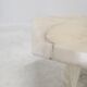 Set of 3 Italian Carrara Marble Side Tables, 1980s