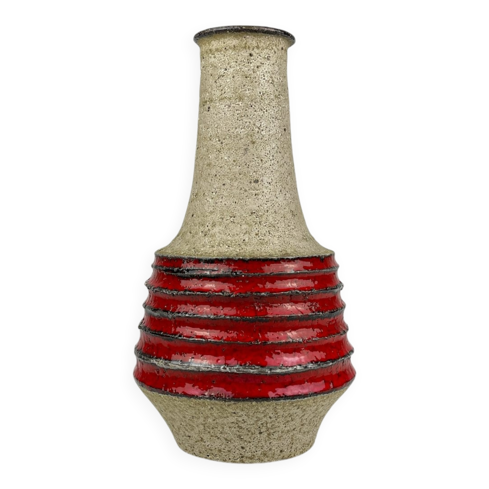 Vintage ceramic vase, Italy, 1970s