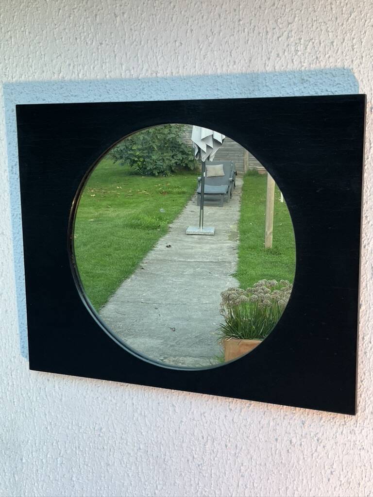 Vintage black mirror