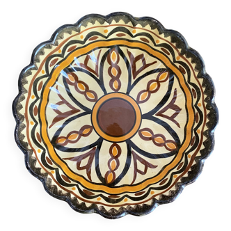 Quimper earthenware salad bowl