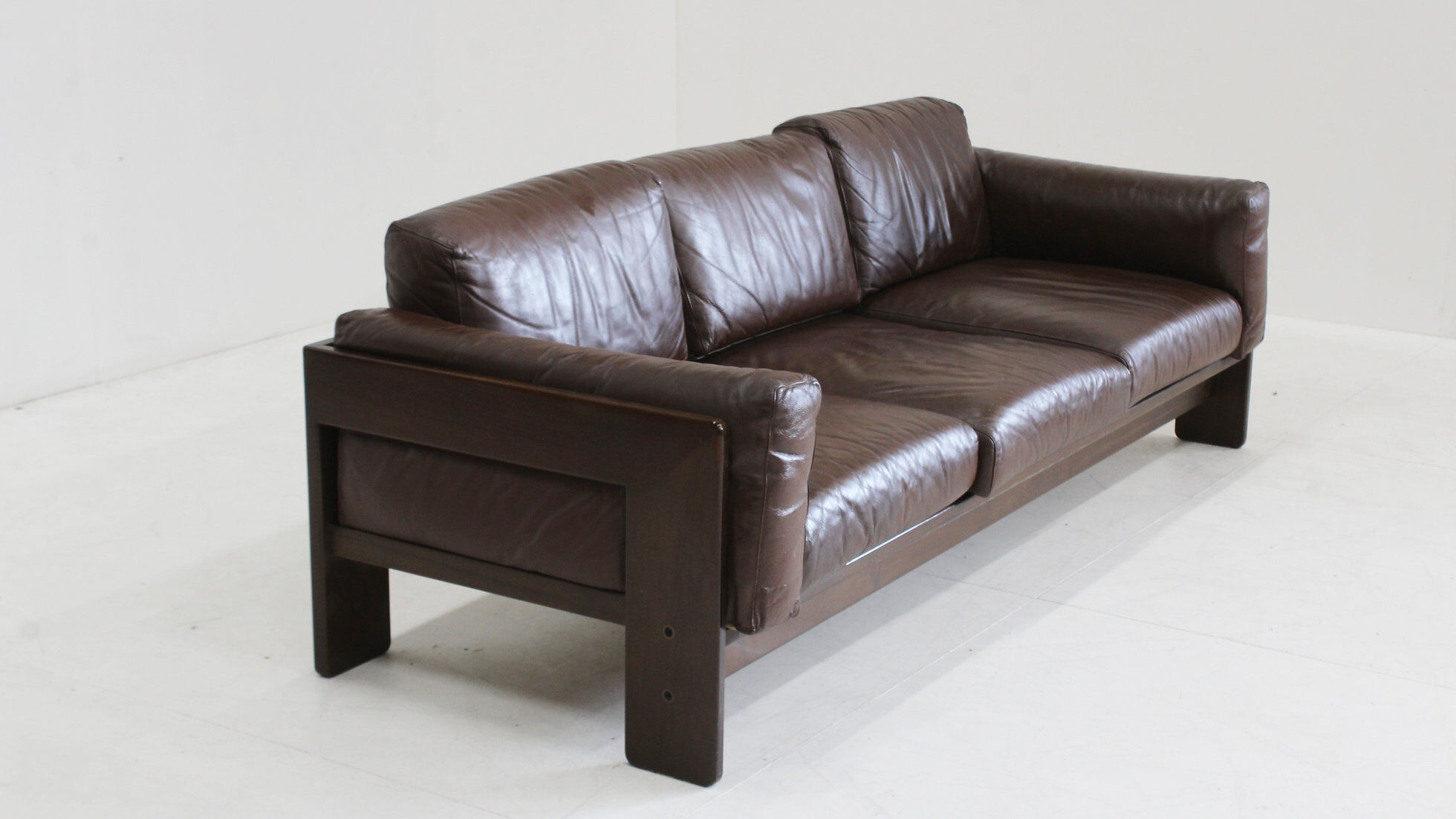 Vintage Bastiano 3 seater sofa by Tobia Scarpa for Gavina 1970s