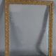 Old frame gilded stucco wood glass 46.5x35.5 cm, hardwood 41.7x32.7 cm SB