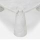 White Carrara Marble Eros Coffee Table by Angelo Mangiarotti for Skipper, 1990s