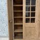 Large Art Deco wardrobe in oak (renovated)
