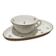 Limoges porcelain cup and tray: a selfish one