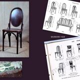 Pair of Horgen-Glaris bistro chairs from the 1920s