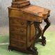 Bureau Davenport Victorien XIXème en noyer