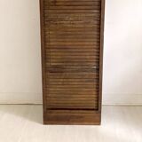 Notary desk with curtain from the 1930s