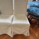 Set of 6 Maxalto chairs with covers.