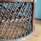 wicker armchair