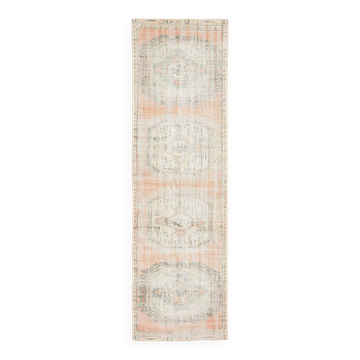 3x10 57s Antique Vintage Runner Rug, 91x318Cm