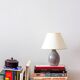 Set of two small glazed stoneware lamp bases – 1960s