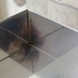 Coffee table in steel model Tebe by Giovanni Offredi for Saporiti, 1970