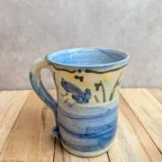 Large vintage cup Poterie du Marais – Signed French ceramics