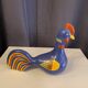 Coq en faïence peinte Henriot Quimper