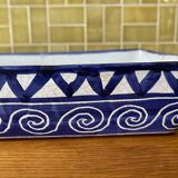 Rectangular dish by Robert Picault in Vallauris year 50s