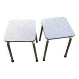 Pair of Formica stools
