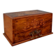 Smoking box with Charles X style system in marquetry