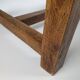 Mid Century Modernist Solid Oak Dining Table, 1960's